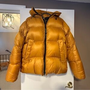 NWOT- Canada Goose Croften Hooded Puffer- Emblem Gold